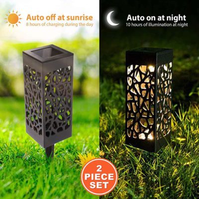 Decoratove Lampe solaire (2 pièces) | GARDENIAS