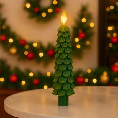 Bougie de fête vacillante sans flamme | CANDLETREE