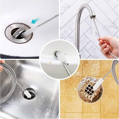 Brosse Flexible pour Canalisations et Tuyaux Bouchés | DRAINOVA