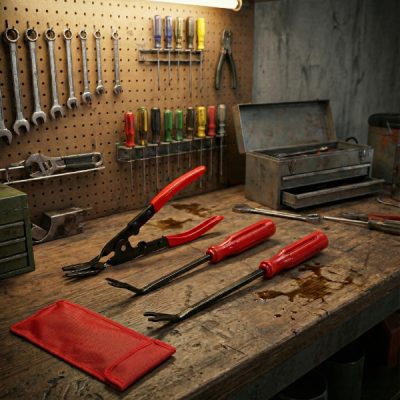 Outil de dépose de clips de panneau automobile - ensemble de 3 pièces | CLIPREM