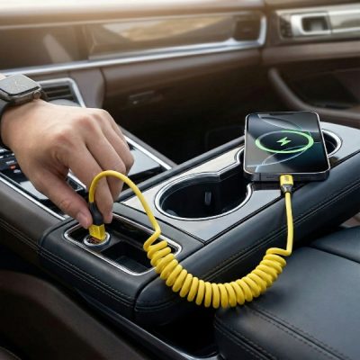 Câble de charge rétractable 4-en-1 | SPRINTCHARGE