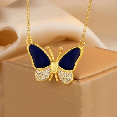 Collier papillon à changement de couleur | FLUTTERX