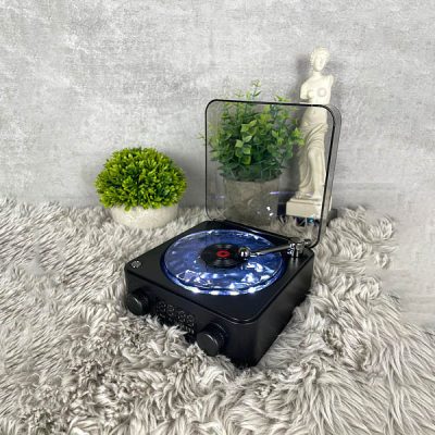 Rétro projecteur de vagues océaniques 3-en-1, enceinte Bluetooth et lumière d'ambiance LED | VIVAPLAY