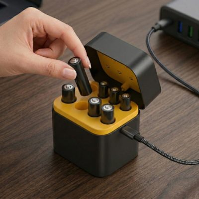 Boîtier de charge compact pour batterie | ENERVIR