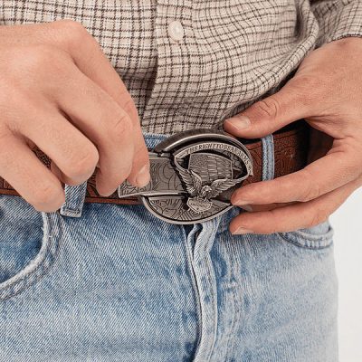 Ceinture en cuir à couteau dissimulé | KOWORA