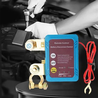 Interrupteur de déconnexion de batterie sans fil | SECURIMOTE