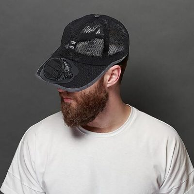 Chapeau ventilateur à énergie solaire | SOLCAP