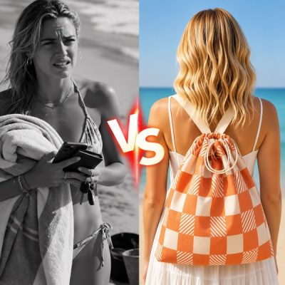 Sac à dos serviette de plage convertible | BAGTOW