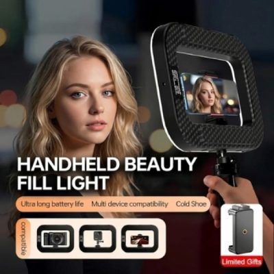 Anneau lumineux LED sans fil avec support pour téléphone | LUMIRING